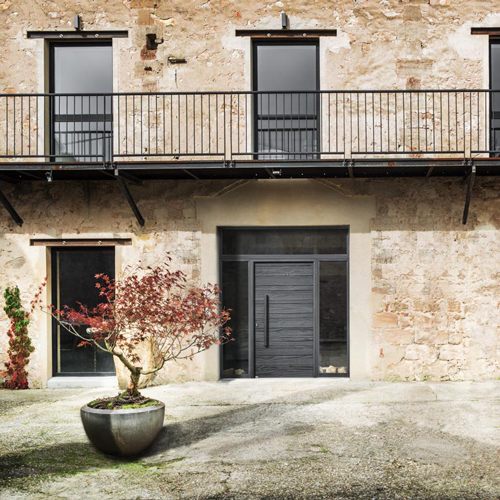 13 Nativ21 Fusion Shou Sugi Ban zilten porte entree 72