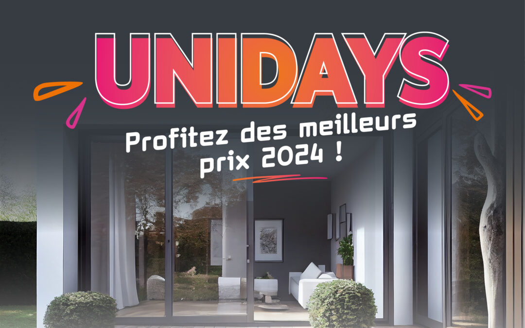 Les UNIDAYS sont de RETOUR chez ALUtec Menuiseries en 2024 !