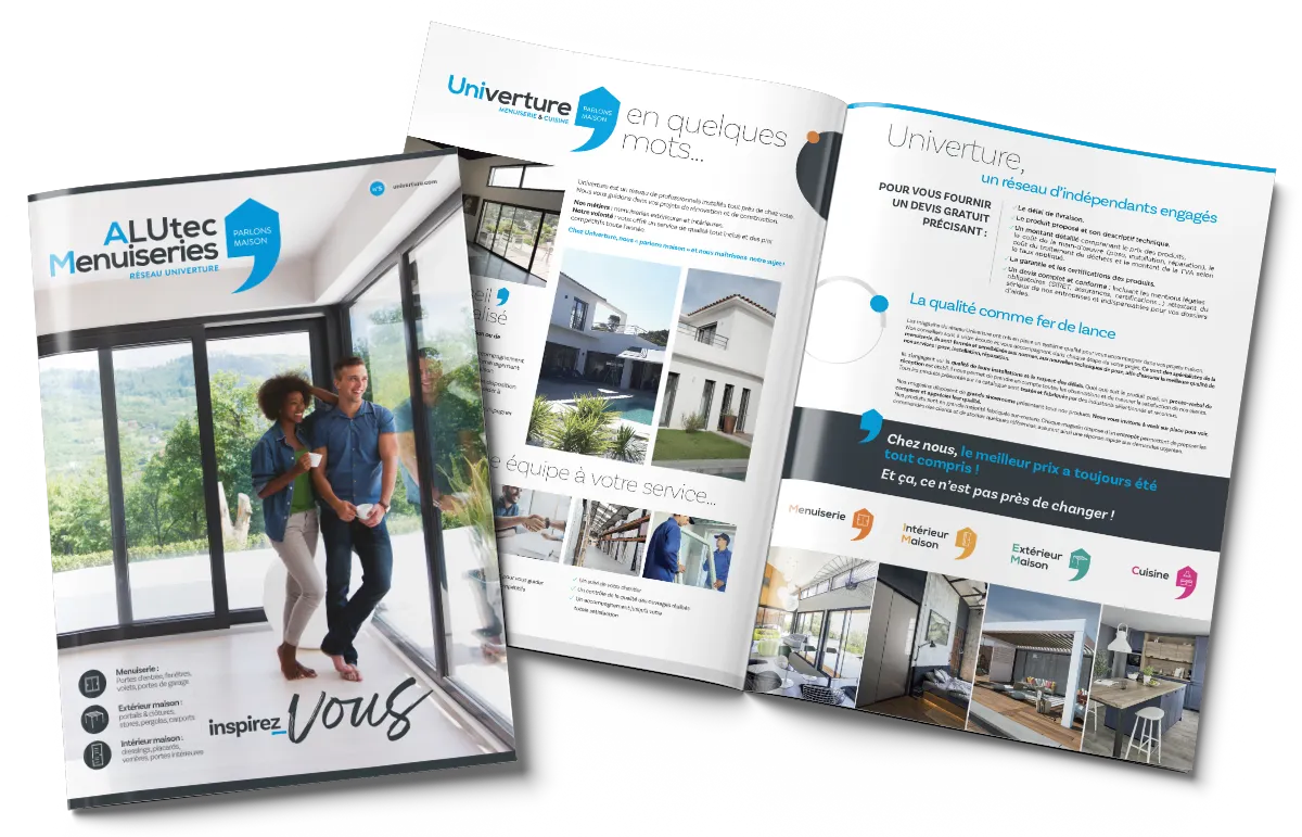 AlutecMenuiseries Mockup